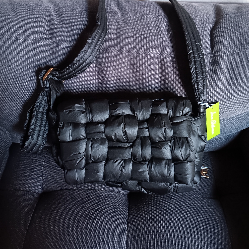 Sam Edelman Black Quilted Shoulder Bag